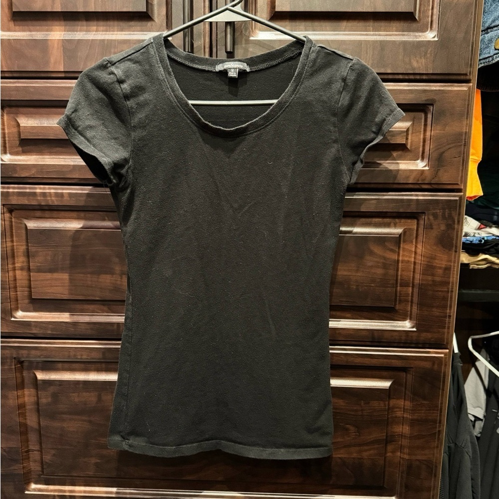 Ambiance Classic Black Women's Top MEDIUM